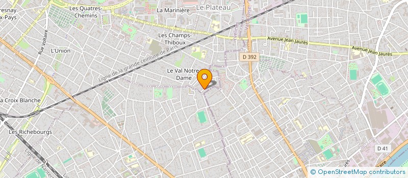 localisation de l'entreprise MAG BAT à SARTROUVILLE