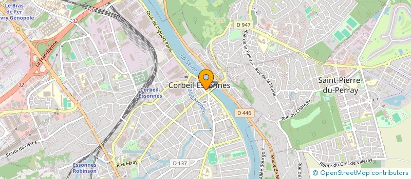 localisation de l'entreprise MAG BATI PLUS à CORBEIL-ESSONNES