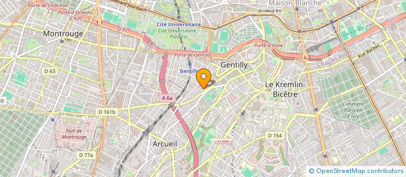 localisation de l'entreprise MAG'BOXING à GENTILLY