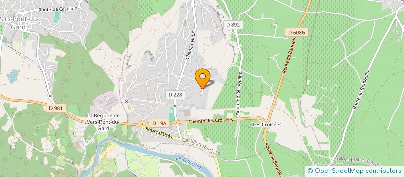 localisation de l'entreprise MAG DE PANELY  POUZILHAC