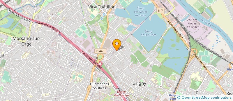 localisation de l'entreprise MAG DISTRIBUTION à GRIGNY