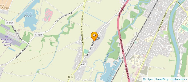 localisation de l'entreprise MAG EVOLUTION  MURET