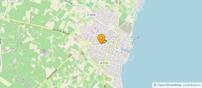 localisation de l'entreprise MAG EXPERT EN FINANCEMENT à MARSEILLAN