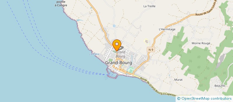 localisation de l'entreprise MAG FRUITS à GRAND-BOURG