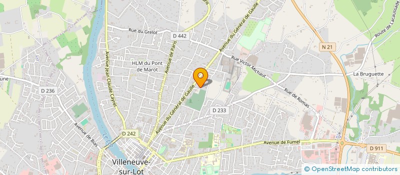 localisation de l'entreprise MAG GRANVILLE  VILLENEUVE SUR LOT