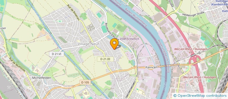 localisation de l'entreprise MAG H 3  VILLAGE-NEUF