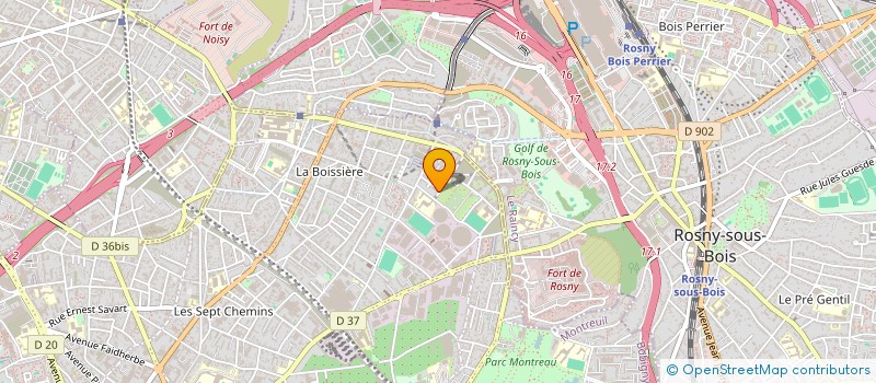 localisation de l'entreprise MAG'HABIT à MONTREUIL