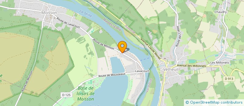 localisation de l'entreprise MAG HABITAT  MOISSON