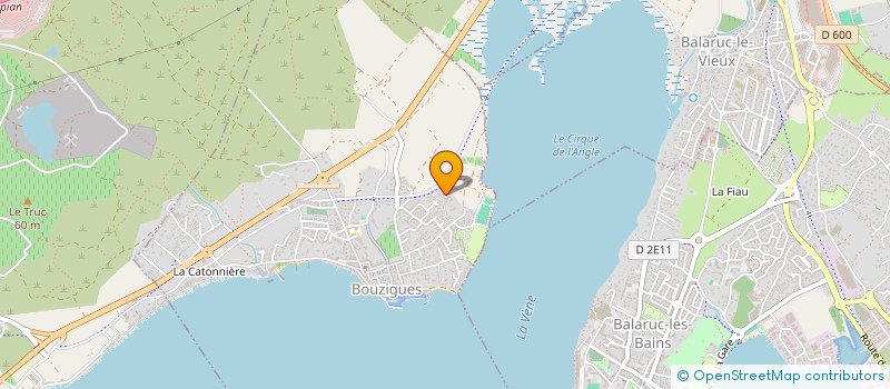 localisation de l'entreprise MAG IMMO  BOUZIGUES