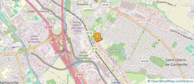 localisation de l'entreprise MAG IMMOBILIER  LABEGE