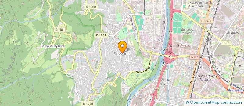 localisation de l'entreprise MAG INVESTMENTS  SEYSSINS