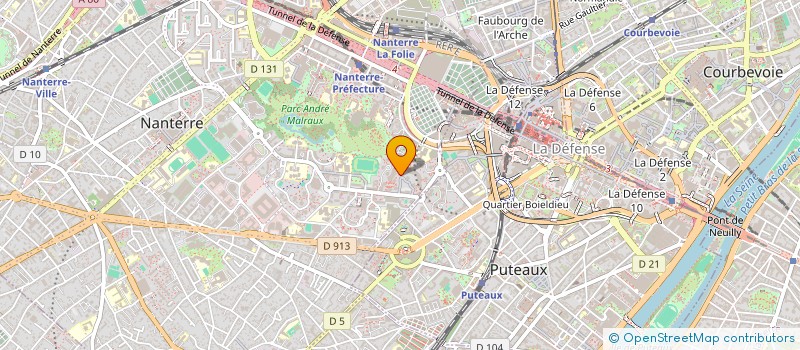 localisation de l'entreprise MAG LOCATION  NANTERRE