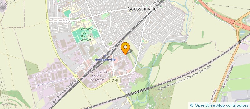 localisation de l'entreprise MAG LOGISTIC à GOUSSAINVILLE