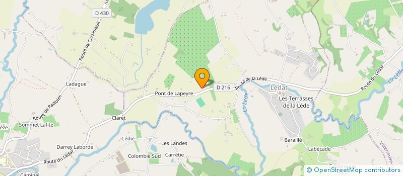 localisation de l'entreprise MAG LOURDES  VILLENEUVE SUR LOT