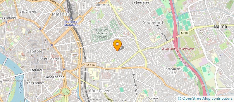 localisation de l'entreprise MAG MAG  TOULOUSE