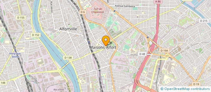 localisation de l'entreprise MAG OPTIC SARL  MAISONS-ALFORT