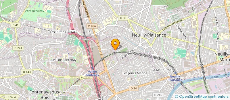 localisation de l'entreprise MAG PARTNERS  NEUILLY-PLAISANCE