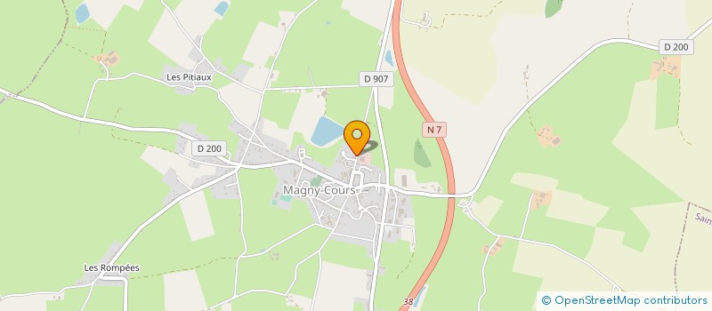 localisation de l'entreprise MAG PAT à MAGNY-COURS