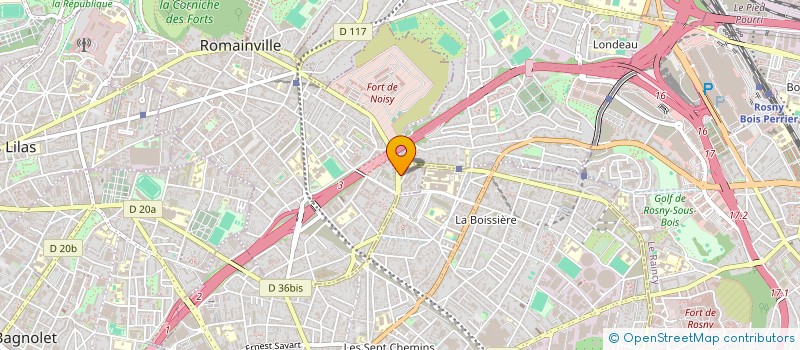 localisation de l'entreprise MAG PIZZA à ROMAINVILLE