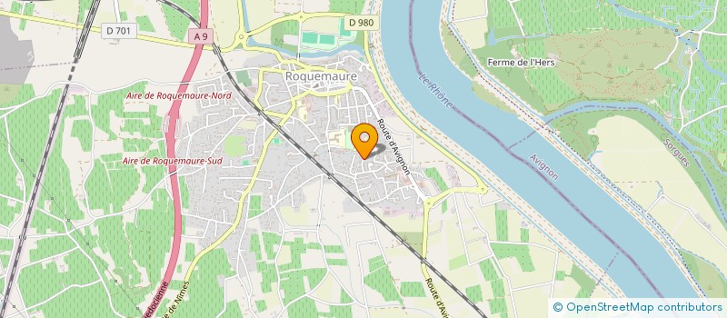 localisation de l'entreprise MAG PRESSE GRAND'ANGLES  ROQUEMAURE