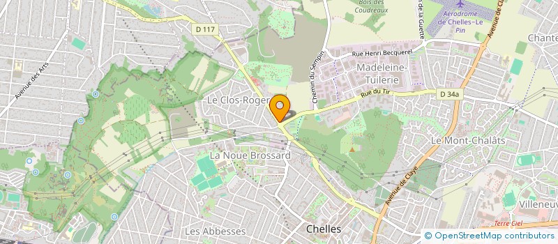 localisation de l'entreprise MAG PRESSE MEDIA à CHELLES