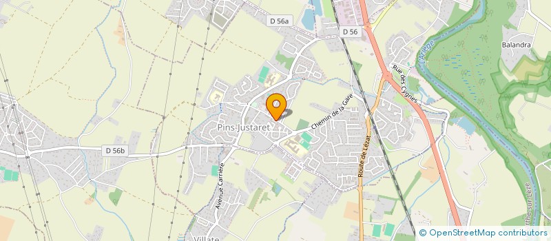 localisation de l'entreprise MAG PRESSE PINS JUSTARET  PINS JUSTARET