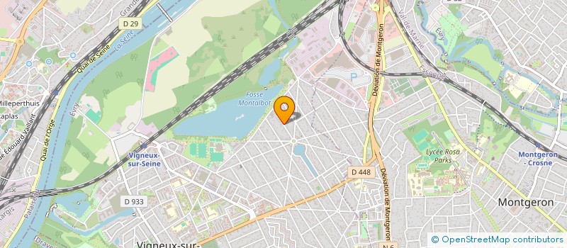 localisation de l'entreprise MAG PRO  VIGNEUX-SUR-SEINE