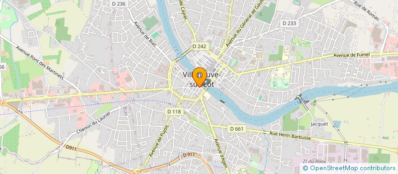 localisation de l'entreprise MAG SAINT DIZIER  VILLENEUVE SUR LOT