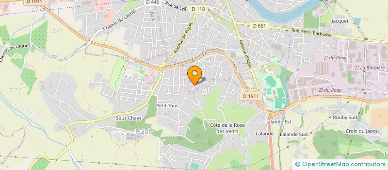 localisation de l'entreprise MAG SARREBOURG  VILLENEUVE SUR LOT