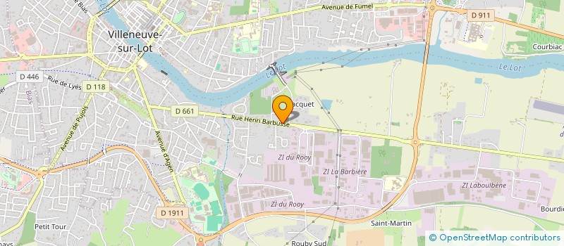 localisation de l'entreprise MAG SAVERNE  VILLENEUVE SUR LOT