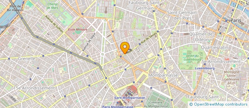 localisation de l'entreprise MAG'SEVRES SARL  PARIS