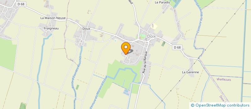 localisation de l'entreprise MAG-STORE  FONTENAY-LE-COMTE