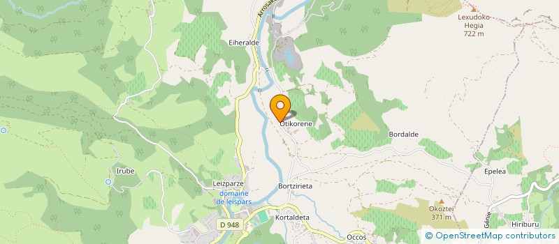 localisation de l'entreprise MAG TAMBOURIN  SAINT-ETIENNE-DE-BAIGORRY