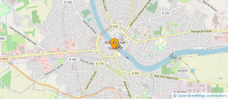 localisation de l'entreprise MAG TOUL  VILLENEUVE SUR LOT