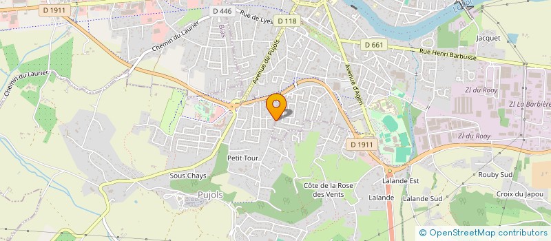 localisation de l'entreprise MAG VITRY LE FRANCOIS  VILLENEUVE SUR LOT