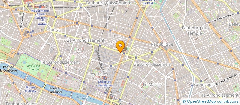 localisation de l'entreprise MAG3 à PARIS