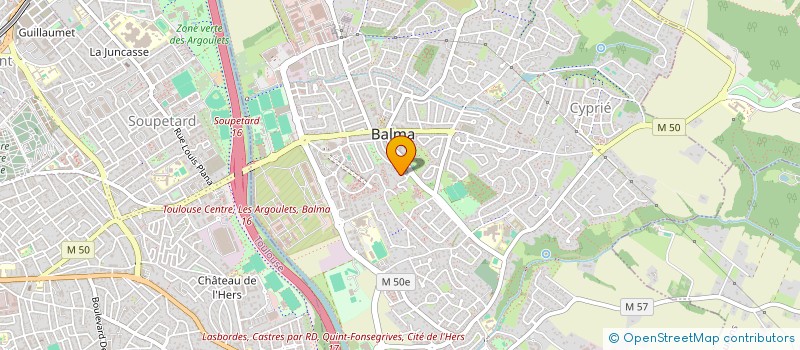 localisation de l'entreprise MAG5 à BALMA