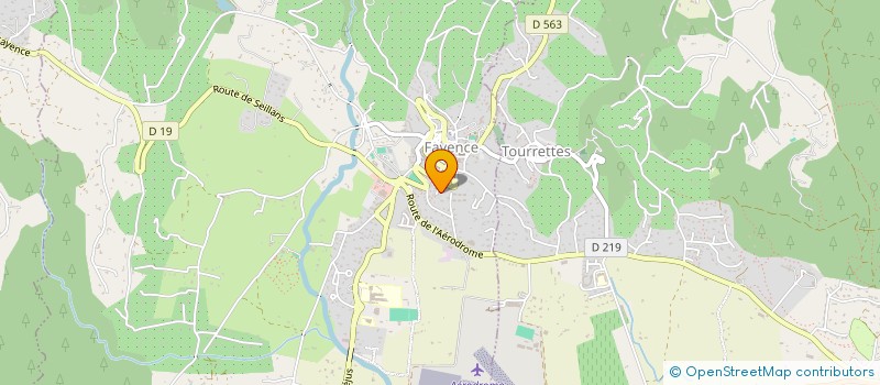 localisation de l'entreprise MAGA  FAYENCE