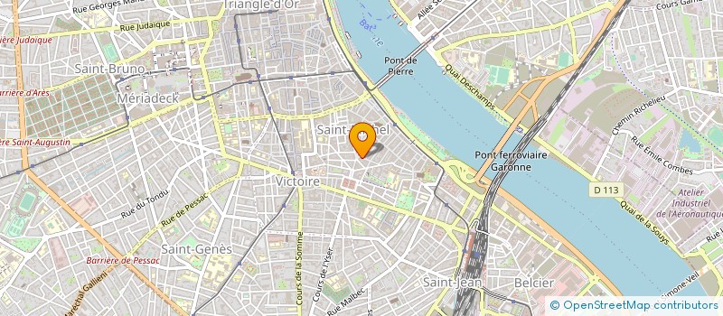 localisation de l'entreprise MAGA à BORDEAUX