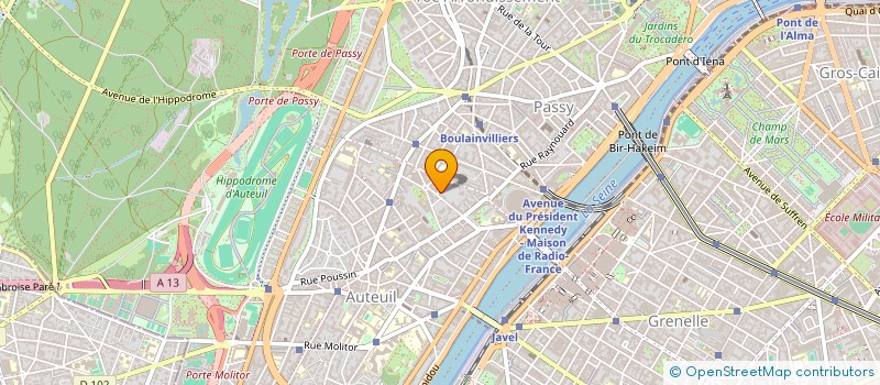 localisation de l'entreprise MAGA  PARIS