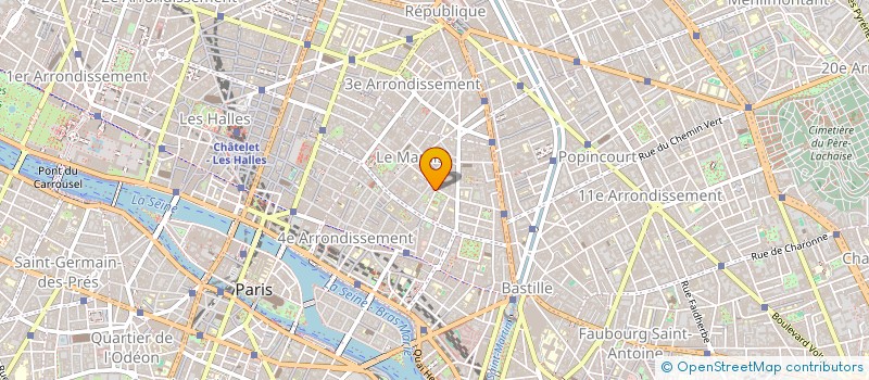 localisation de l'entreprise MAGA  PARIS