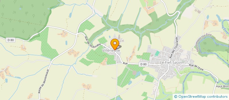 localisation de l'entreprise MAGA CAVA  BEAUPREAU-EN-MAUGES