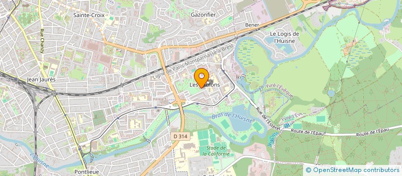 localisation de l'entreprise MAGA DOCUMENTATION  LE MANS