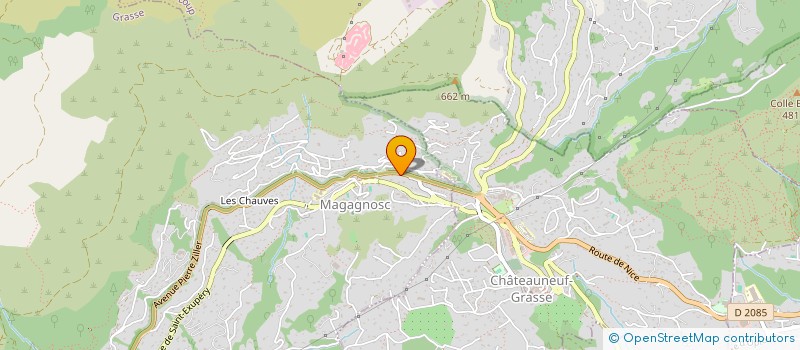 localisation de l'entreprise MAGA PRIMEURS à GRASSE