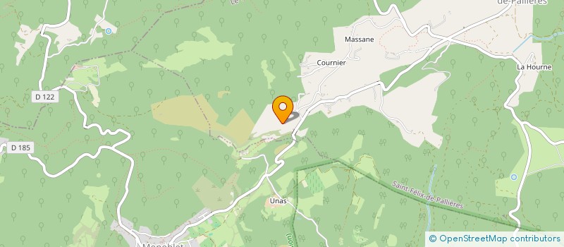 localisation de l'entreprise MAGACAPOEIRA  SAINT-FELIX-DE-PALLIERES