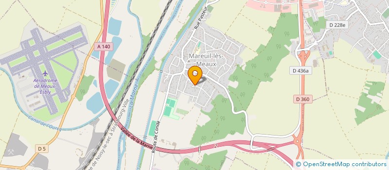 localisation de l'entreprise MAGADAV à MAREUIL-LES-MEAUX