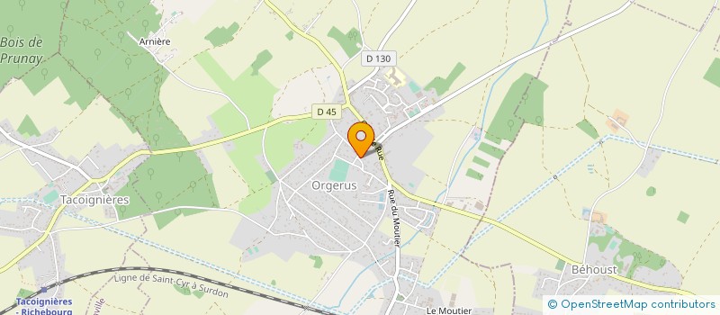 localisation de l'entreprise MAGAIA ENERGIE  ORGERUS