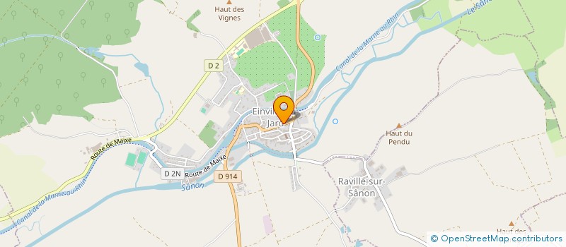 localisation de l'entreprise MAGAJULES  EINVILLE-AU-JARD