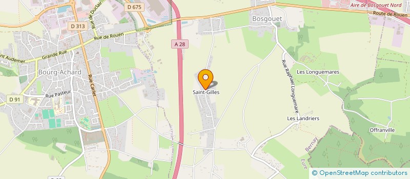 localisation de l'entreprise MAGALEX  BOSGOUET