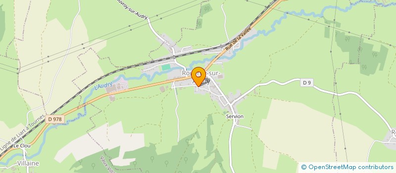 localisation de l'entreprise MAGALEX  ROUVROY-SUR-AUDRY